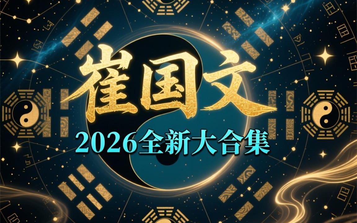 崔国文2026版 | 入门至高级奇门遁甲视频课