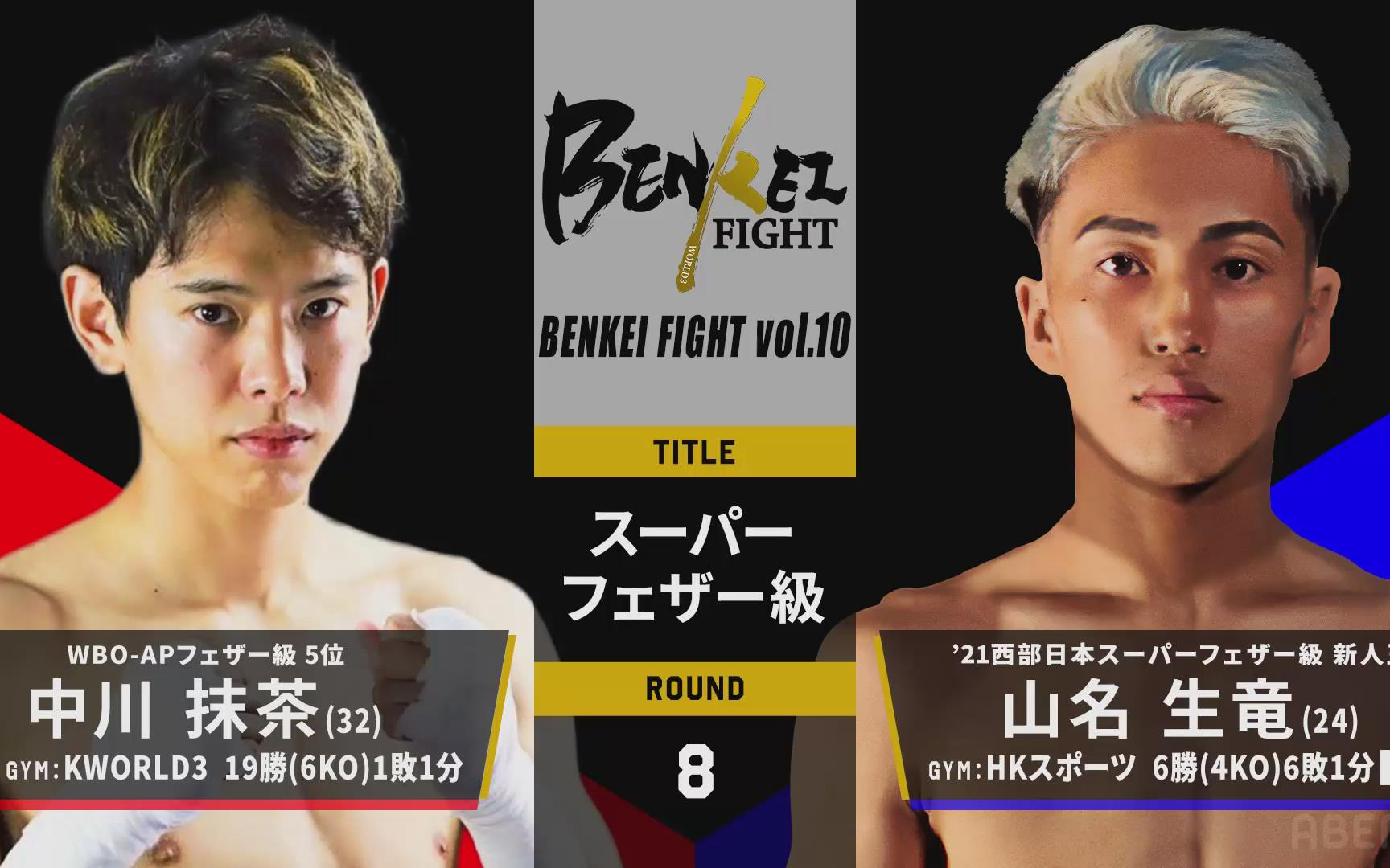 中川抹茶 vs 山名生龙