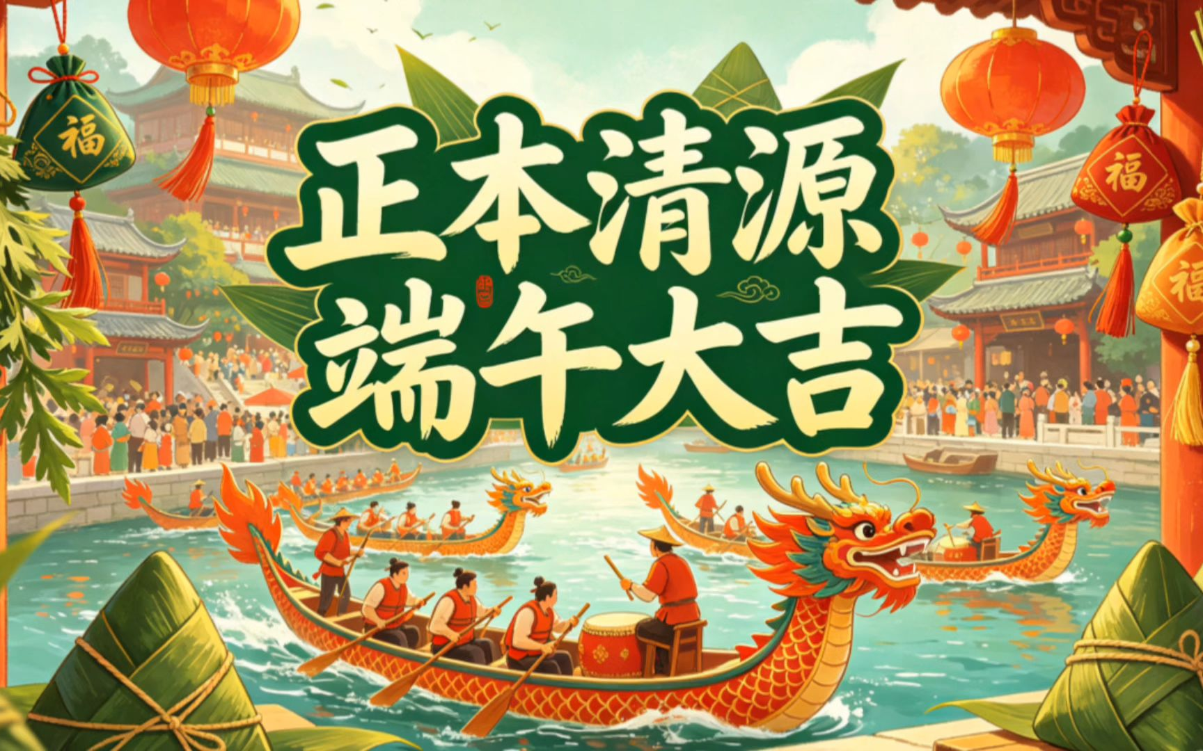 正本清源#端午大吉#岁时吉庆 #生活希望 #纳福趋吉 #文化祝福
