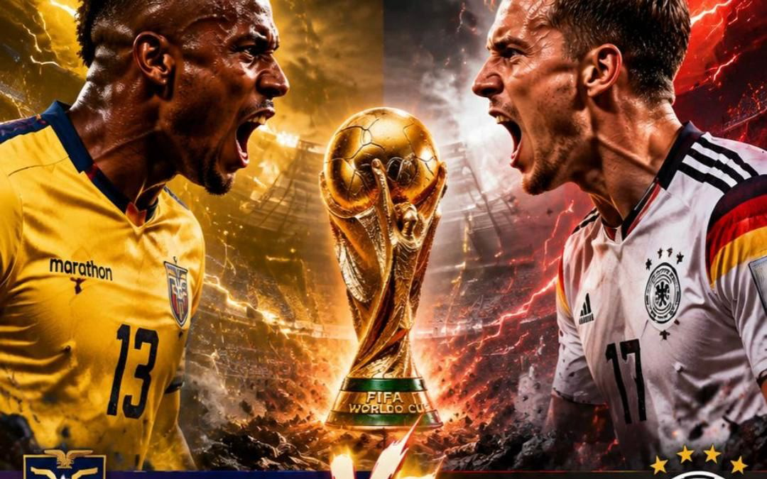 厄瓜多尔VS德国 - 2026世界杯小组赛E组比赛