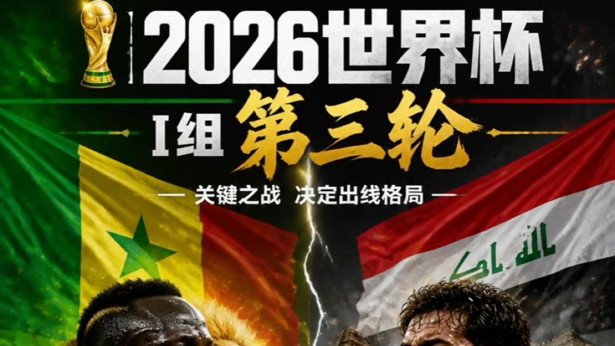 塞内加尔VS伊拉克 - 2026世界杯小组赛I组比赛