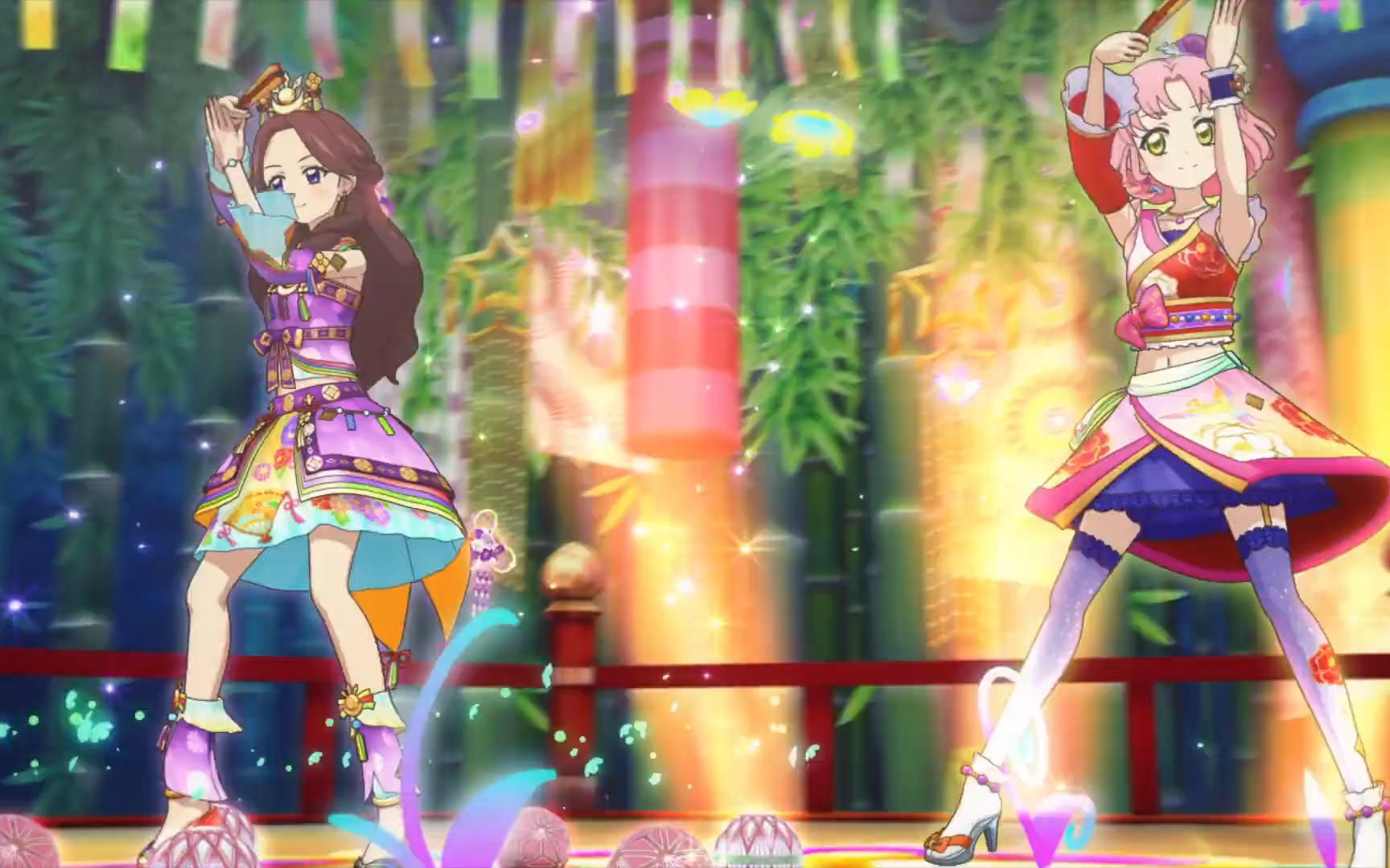 偶像活动 雅・樱的羽衣公主・牡丹纹天礼服live