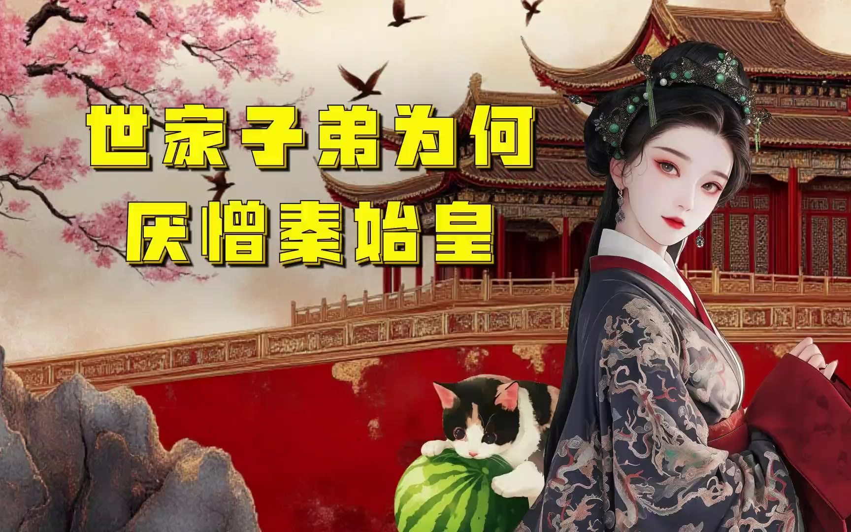 蒙主 世家子弟为何厌憎秦始皇