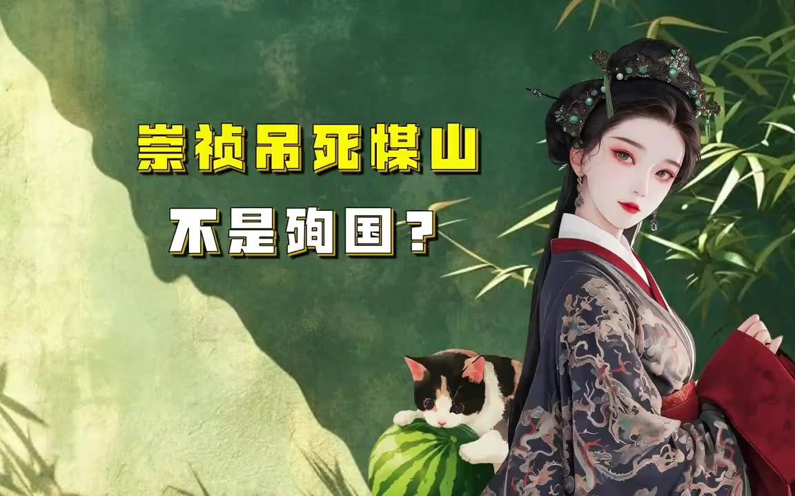吃瓜蒙主 崇祯吊死煤山不是殉国？ #明朝 #崇祯 #皇帝