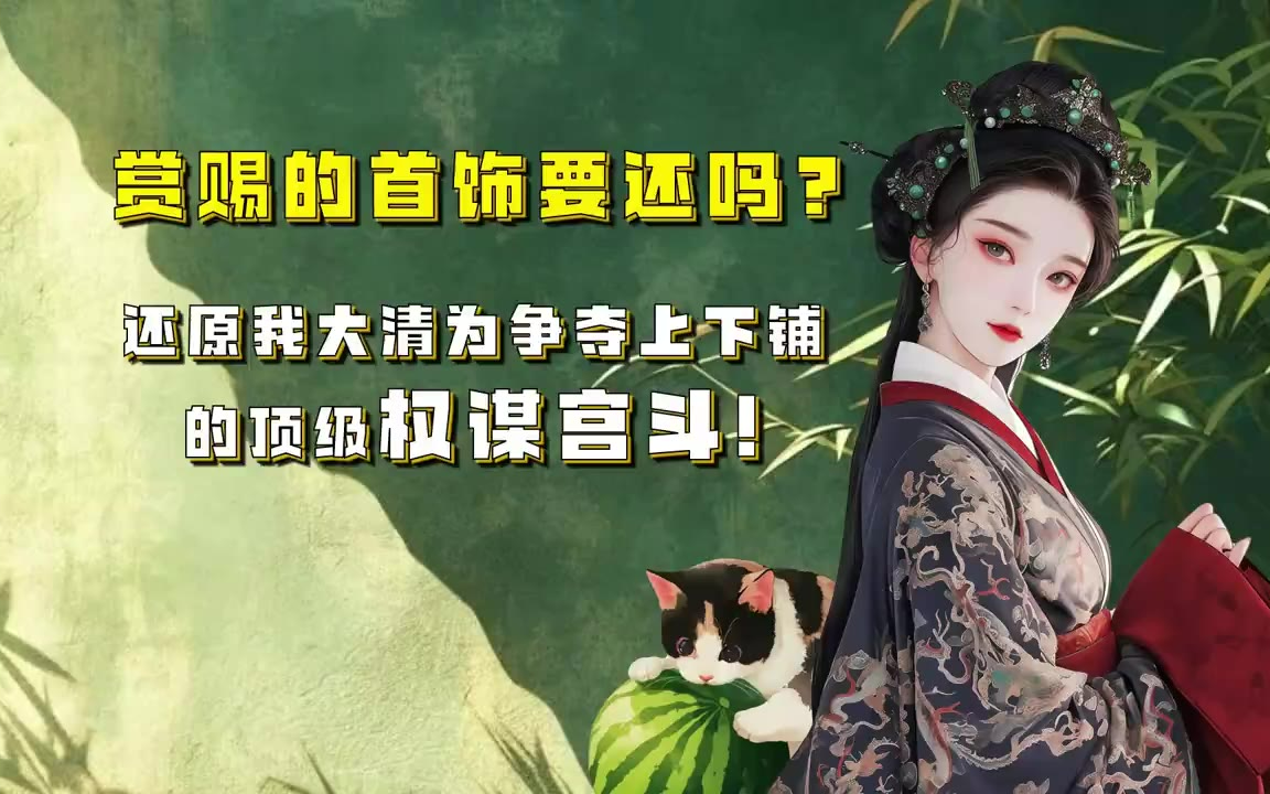 吃瓜蒙主 赏赐的首饰要还吗？还原我大清为争夺上下铺的顶级权谋宫斗! #宫斗 #甄嬛传