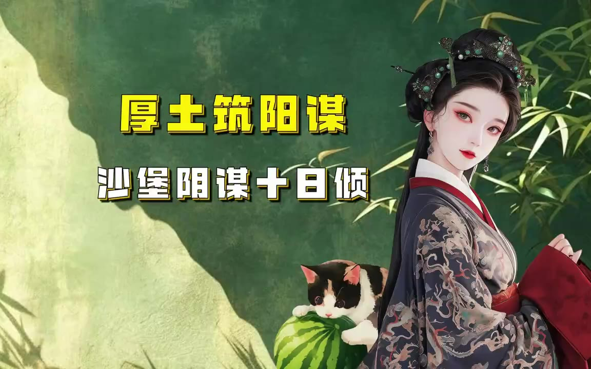 吃瓜蒙主 后土筑阳谋，沙堡阴谋十日倾 #中东局势解析 #知识科普 #颠覆认知 #阳谋