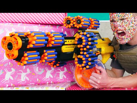 nerf war: birthday battle