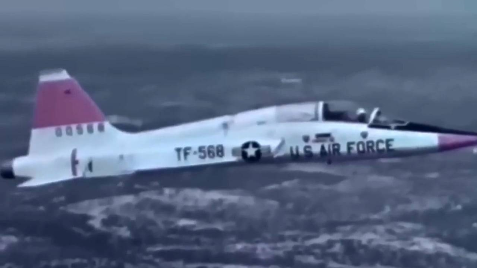 诺斯罗普T38A仪表飞行|美国空军飞行员军教片1962