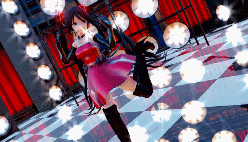 【MMD】质感皮裙黑发罪式MIKU「クラブ=マジェスティ」