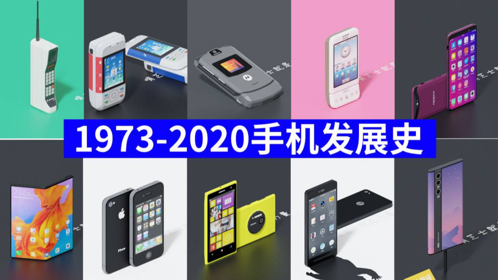 1973—2020年手机发展史