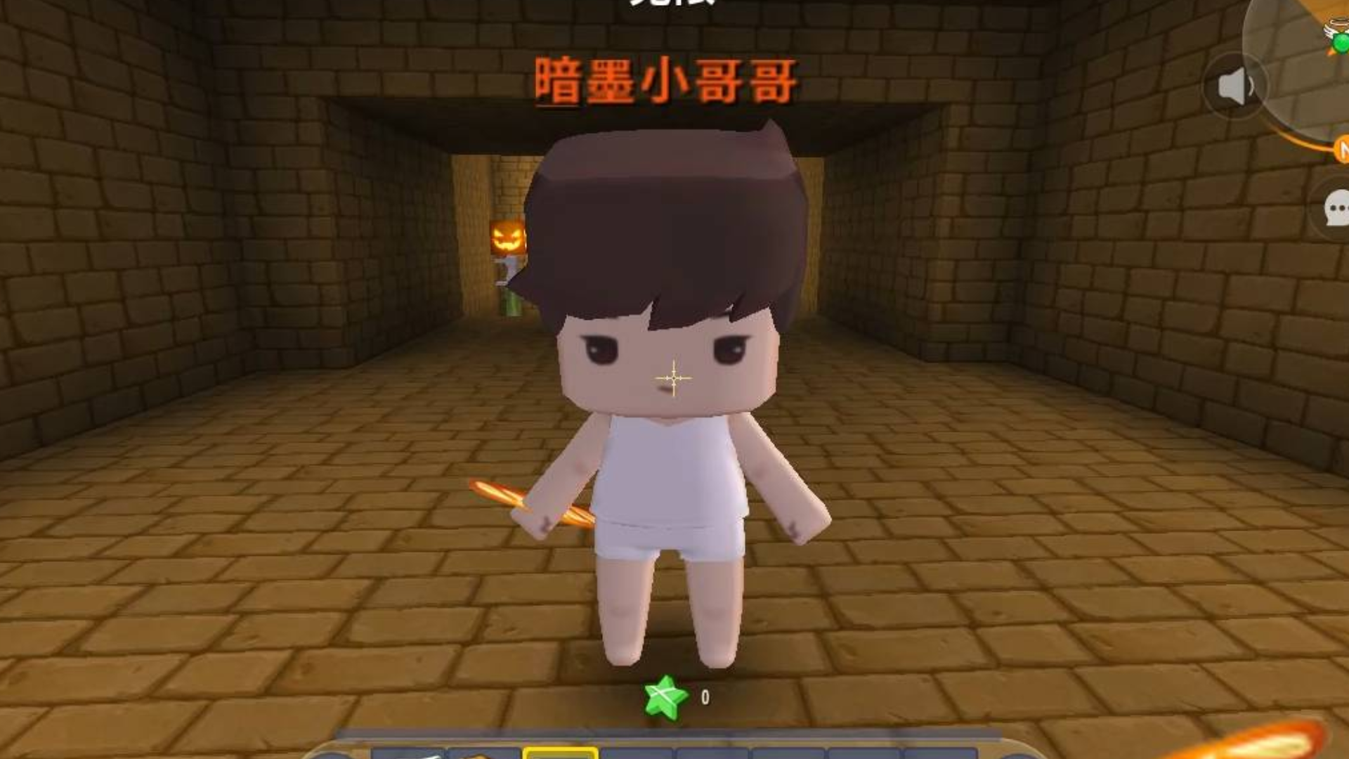 迷你世界:古墓机关跑酷,作者套路太深半仙要回农村,眼看胜利还卡关了