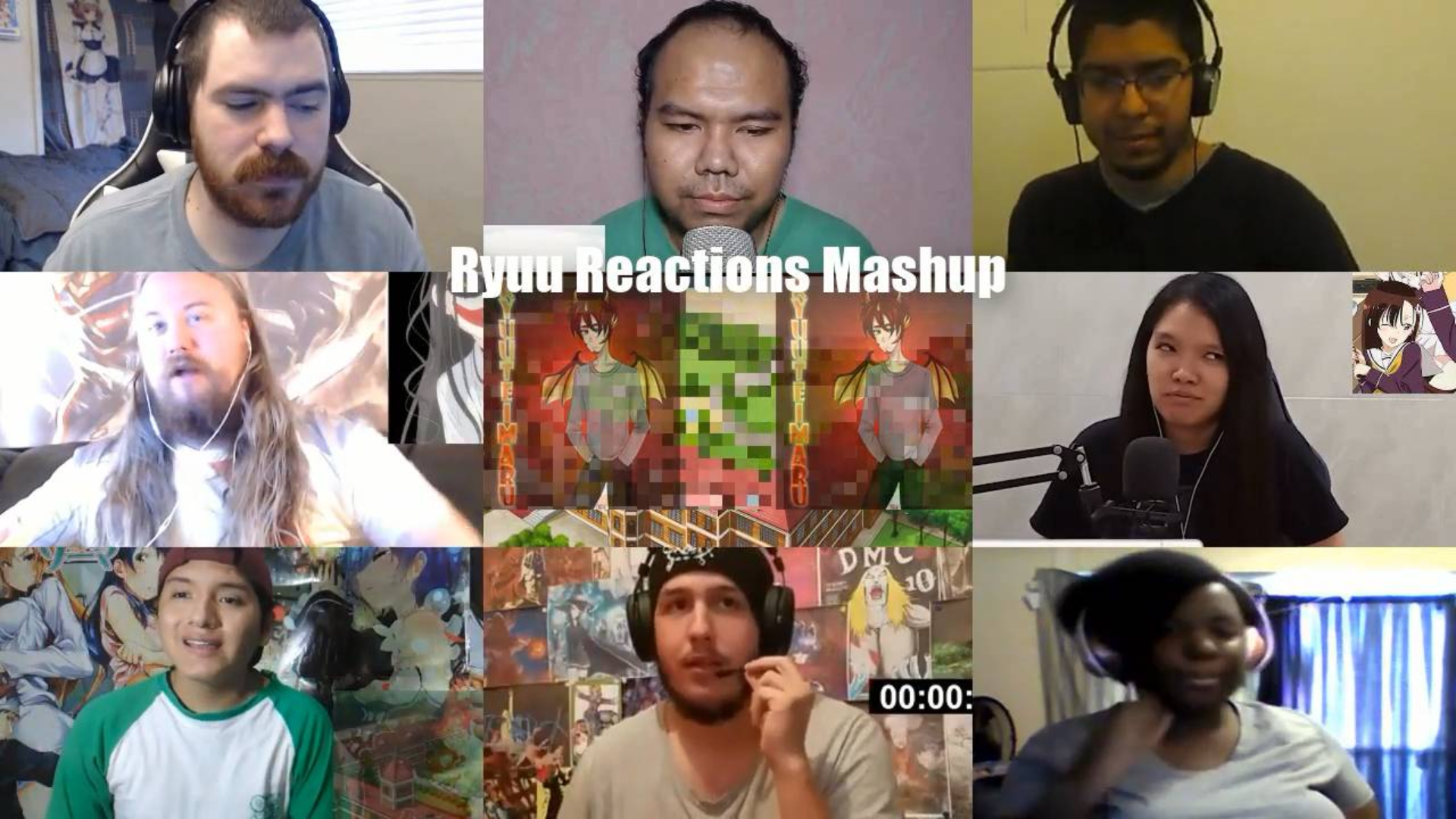 老外观看《成群逐队!西顿学园》第二话时的反应