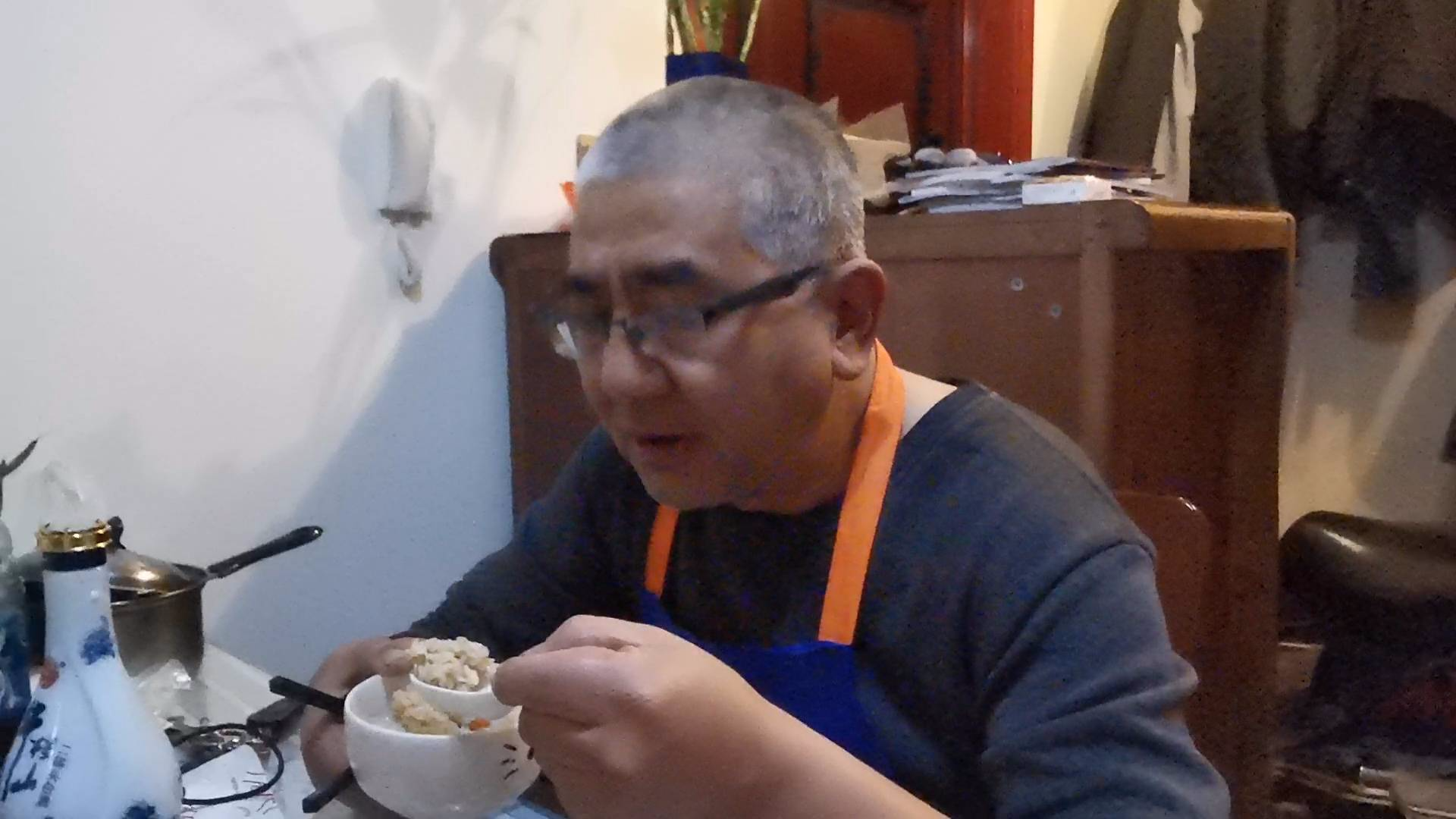 【老司马的日常食堂】好吃不健康的油香羊肉抓饭