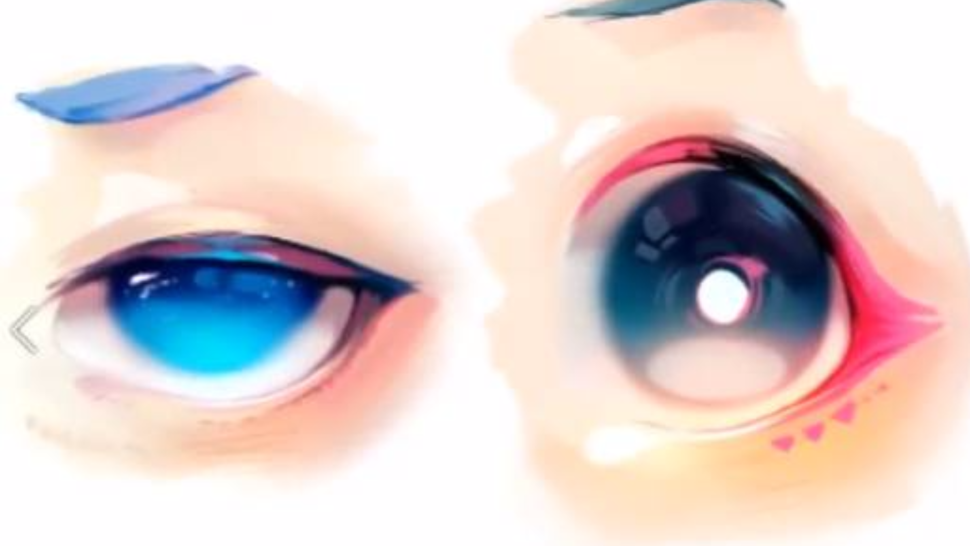 眼睛的厚涂方法【Coloreando ojos Anime | Paint Tool Sai 】