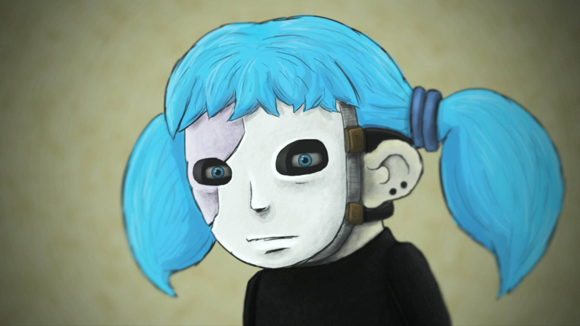 双马尾的男孩子,你们会喜欢吗?《Sally Face》第一期