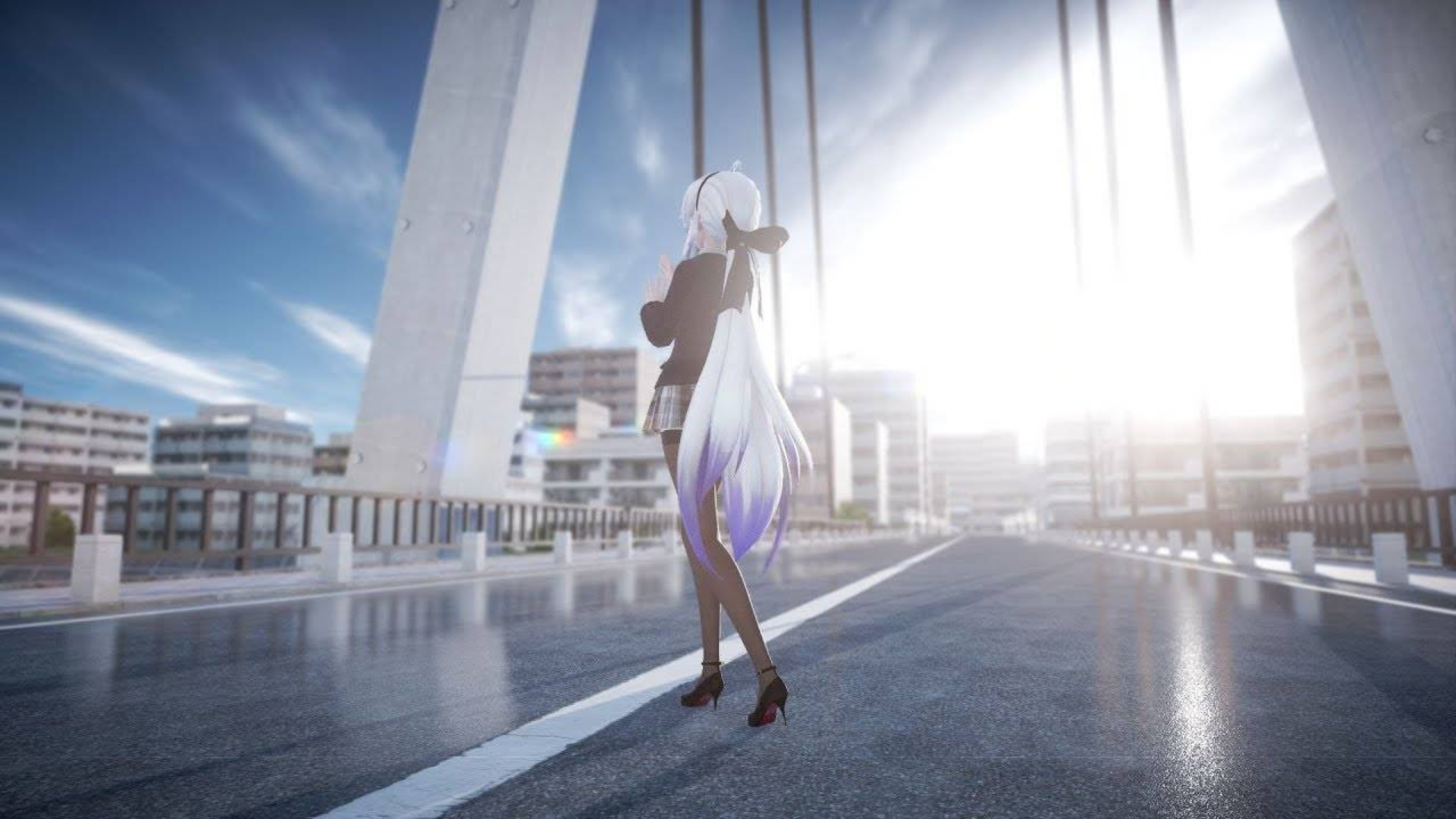 【MMD】『透明エレジー』Tda Uniform Haku Ver.1.00
