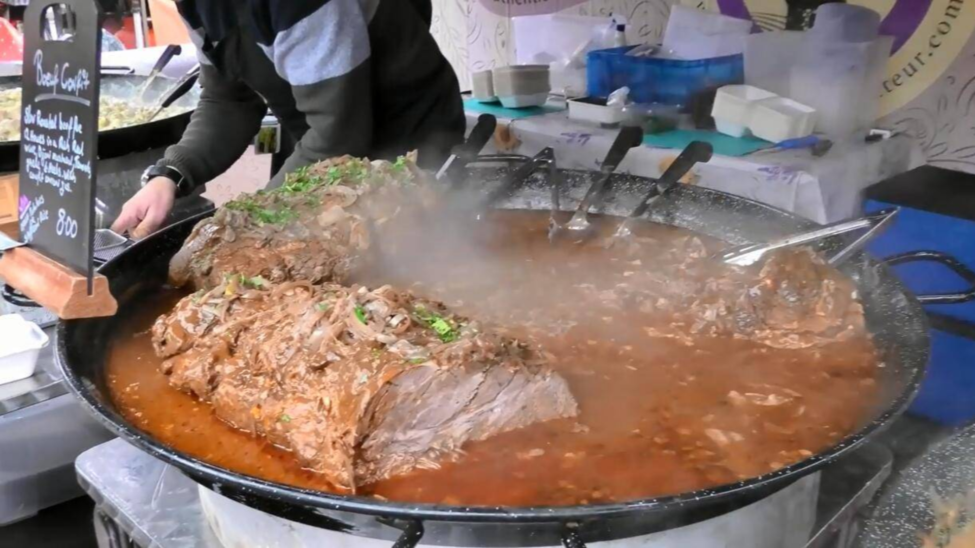 最有名的法式酥烤炖牛肉,伦敦街头小吃 !