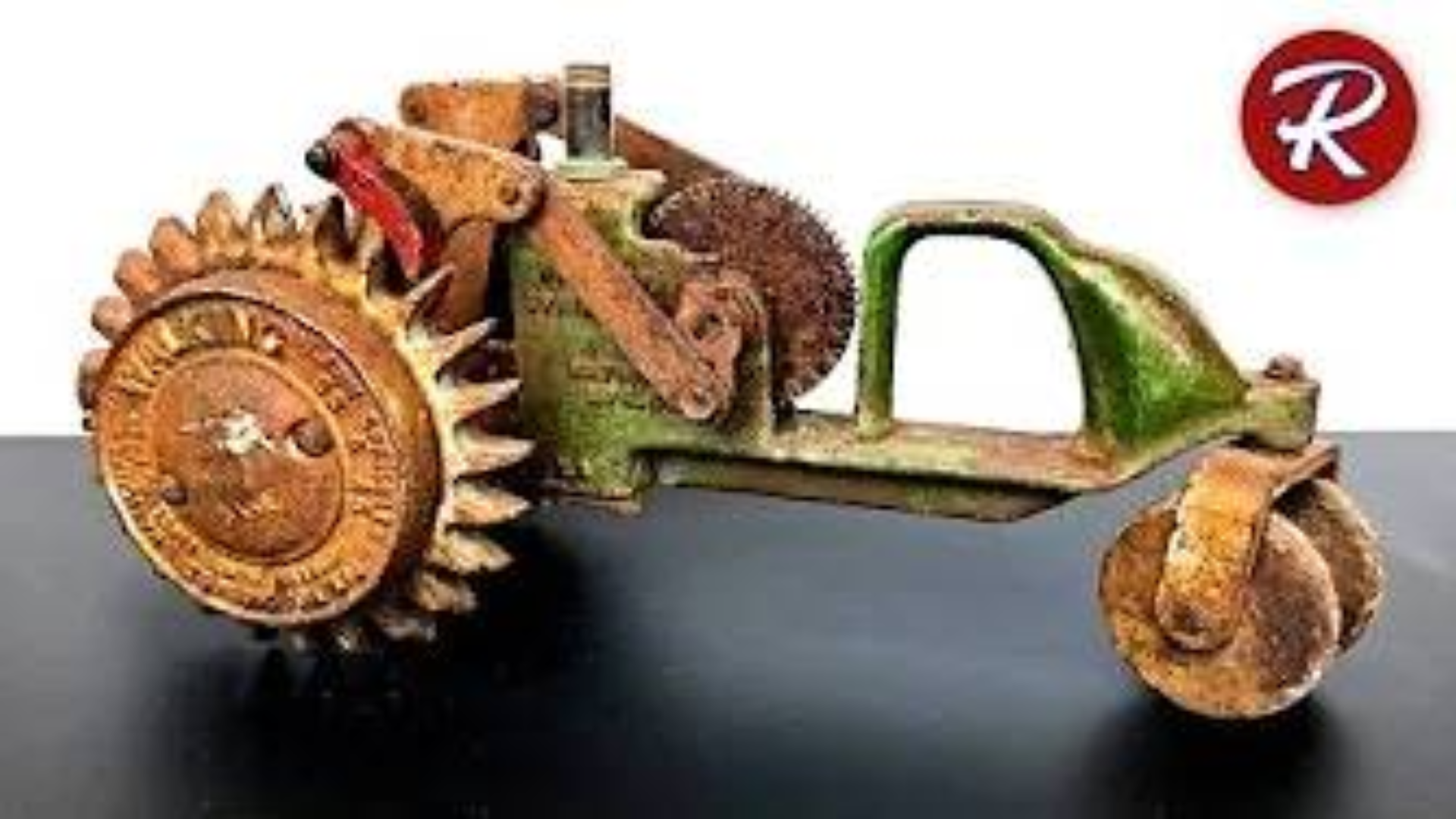 【翻新系列】翻新生锈的玩具自动洒水车