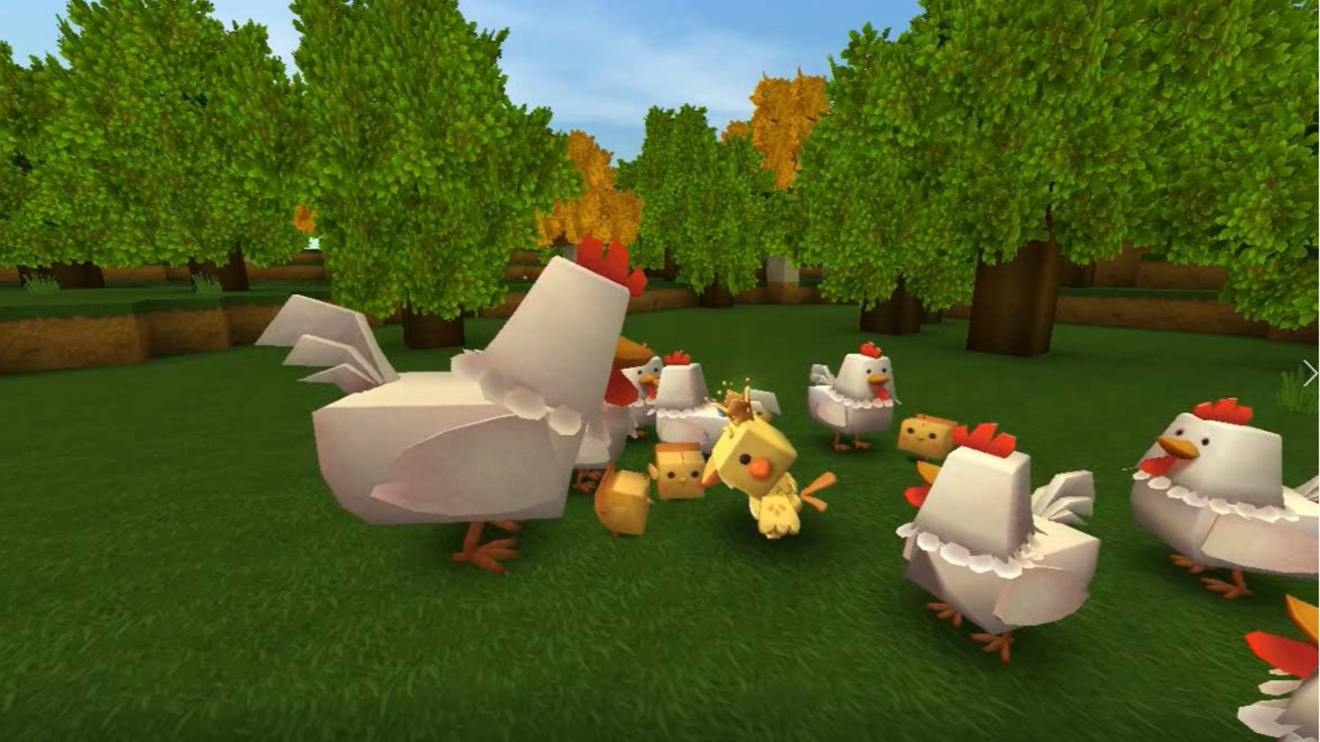 迷你世界搞笑电影,傻小鸡寻亲记,把猎人当成亲人,差点被煮了