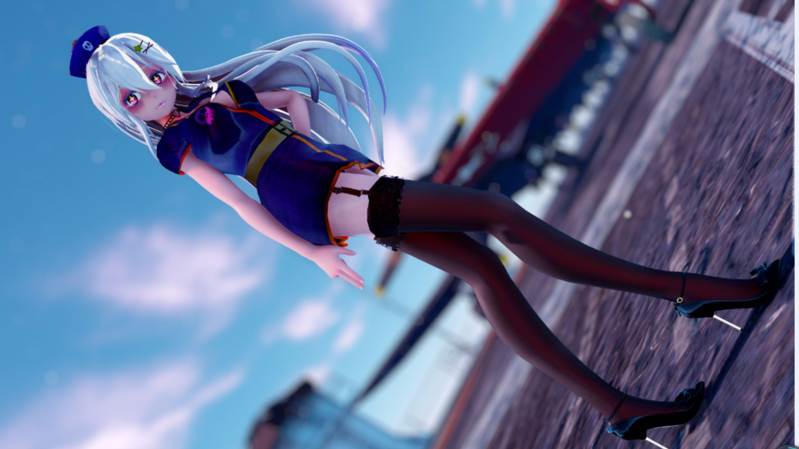 《MMD》海贼女王haku弱音姐姐(壮志激昂)