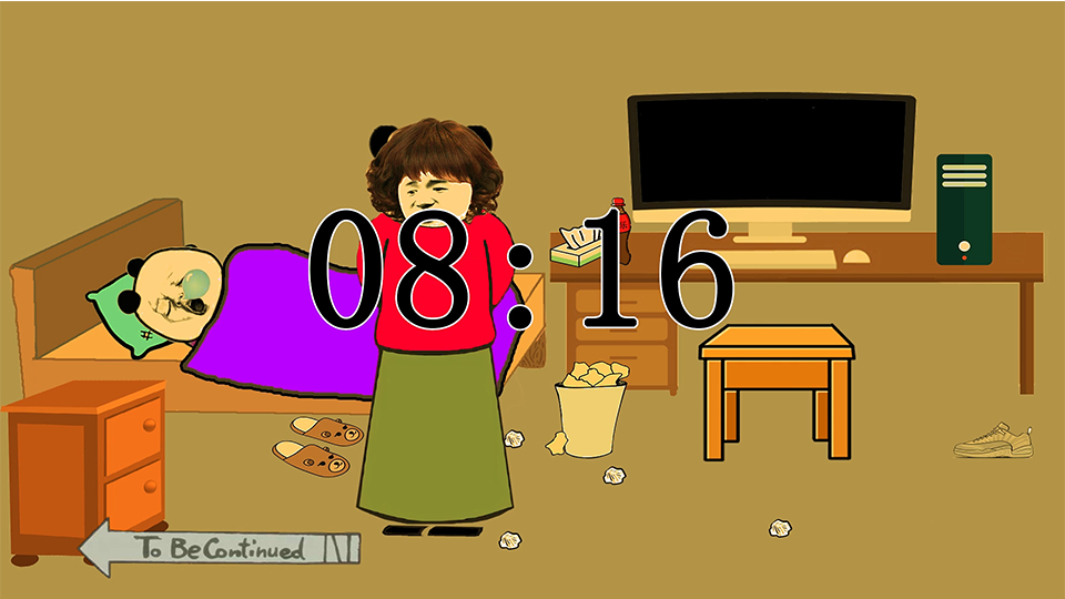 告诉我这是不是你熬夜的心路历程!?【沙雕动画】