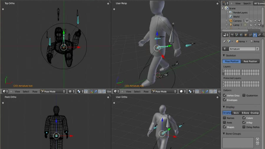 Blender中文基础教程-68集(附视频下载链接)