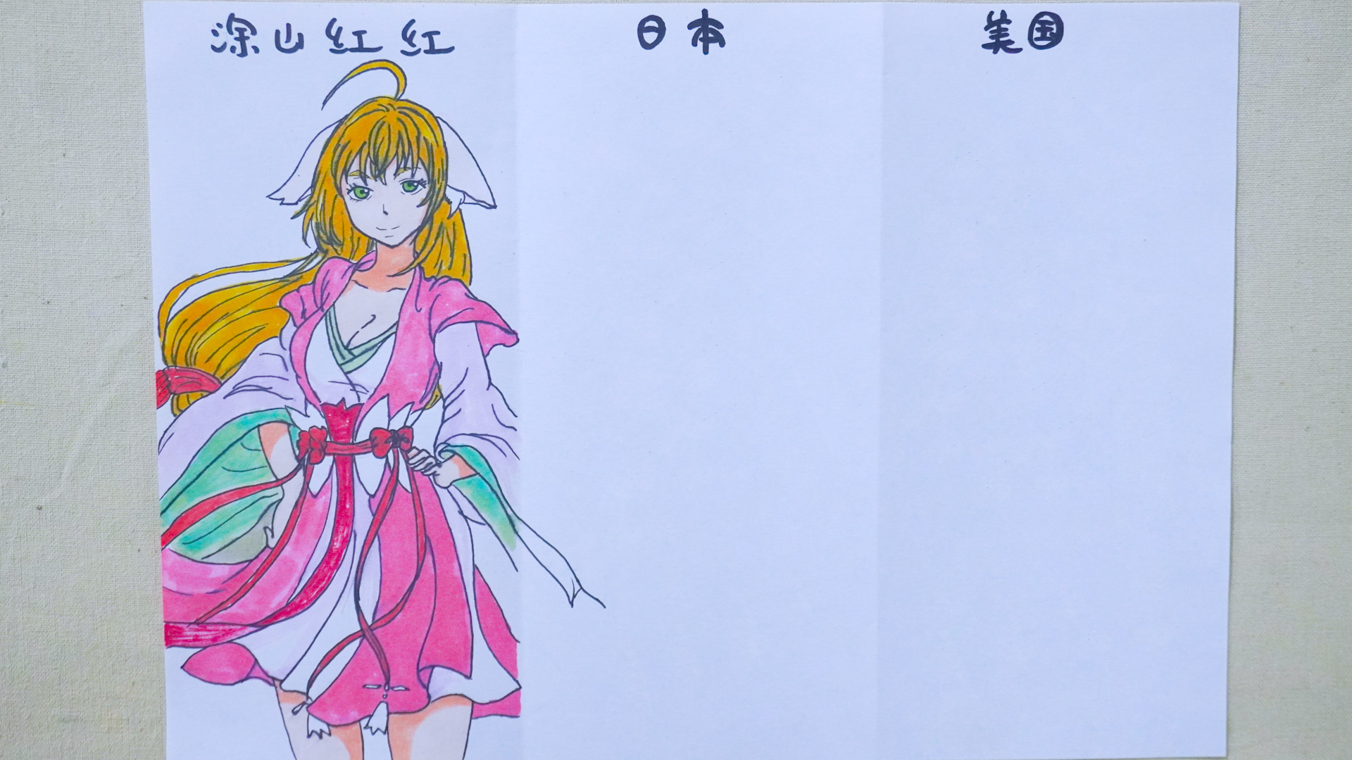 满足网友的要求,漫画《狐妖小红娘》到美国日本的模样,翻车了?