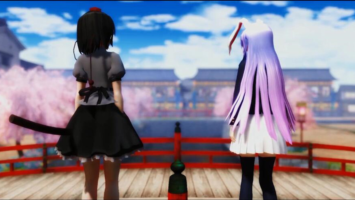 【东方MMD】(中文內嵌)鸦与兔