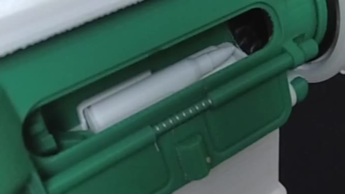 3D 打印M4A1 模型 超级还原结构