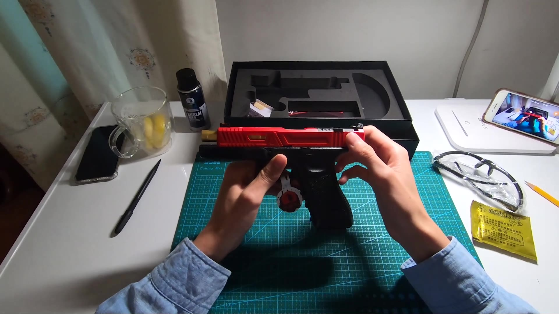 【白给开箱】(脚还被砸了)——水弹玩具模型忽必烈P1S开箱