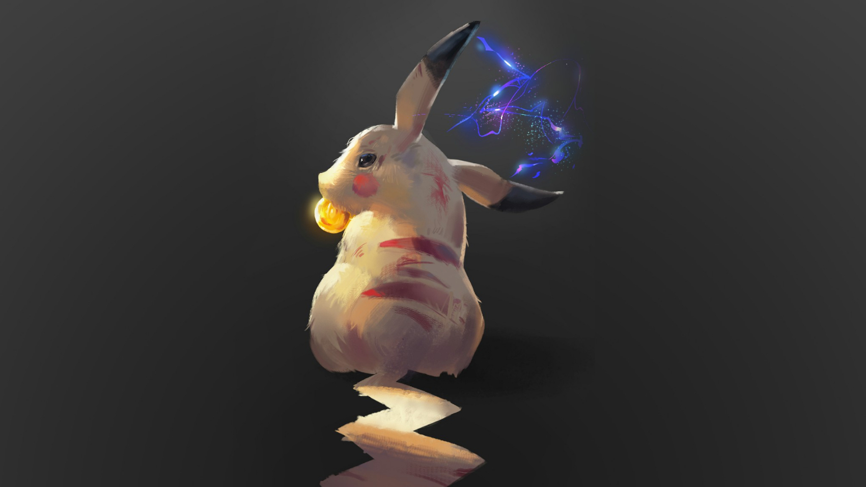 【板绘】绘画小白都能看懂的写实风格绘画过程!看写实的可爱电耗子