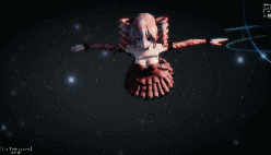 【MMD】夜空最红的星 蕾丝网纹套装TETO「メテオ」2K有档