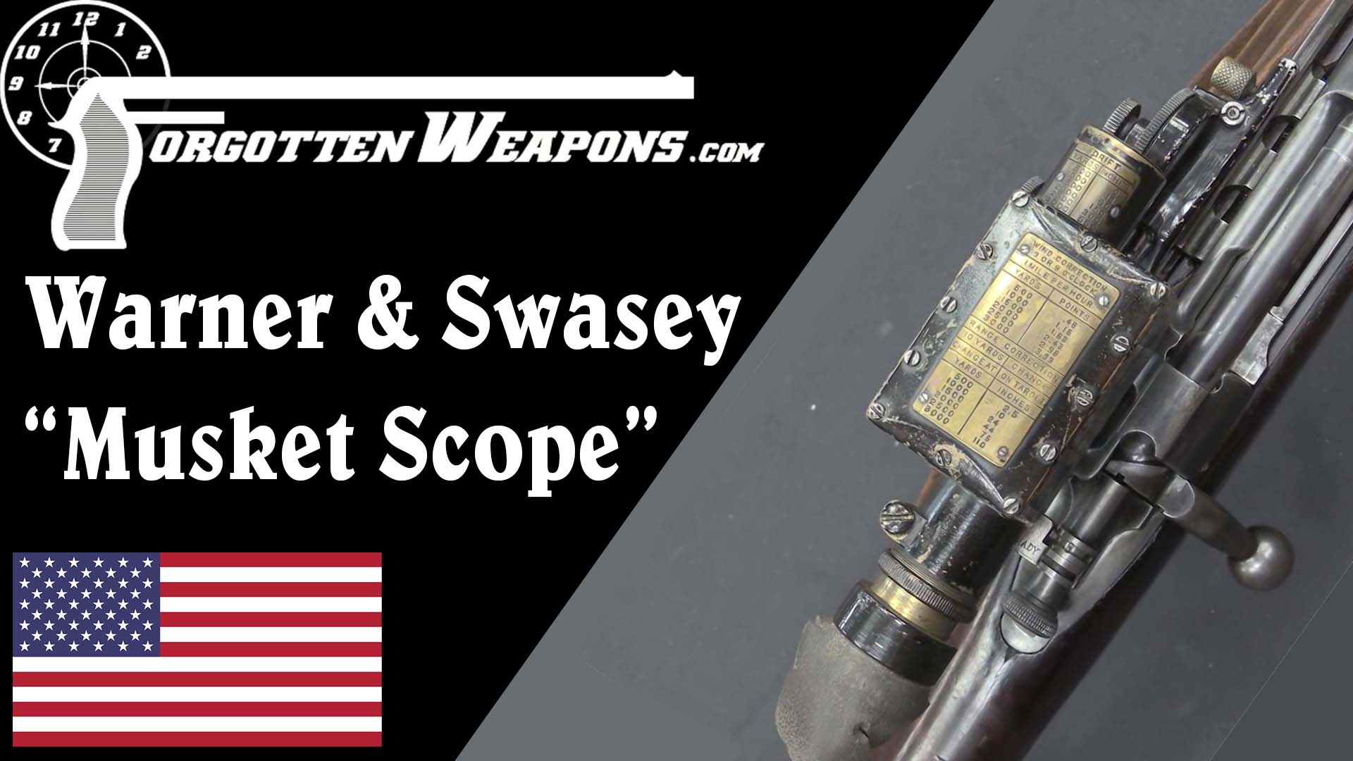 【被遗忘的武器/双语】一战美军W&S M1913型“火枪瞄准镜” (M1903搭载版)