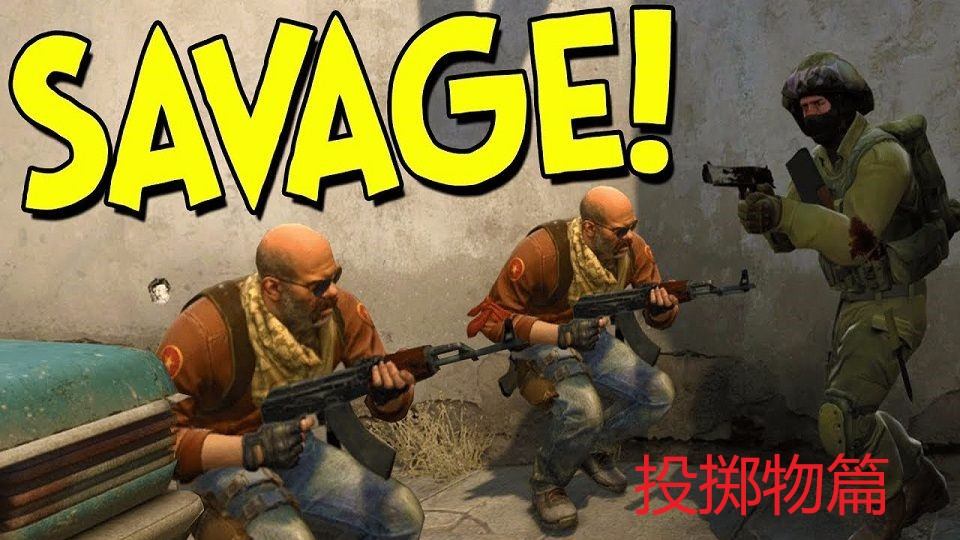 【csgo】搞笑沙雕集锦#2 投掷物篇 保护我的敌人 痛击我的队友