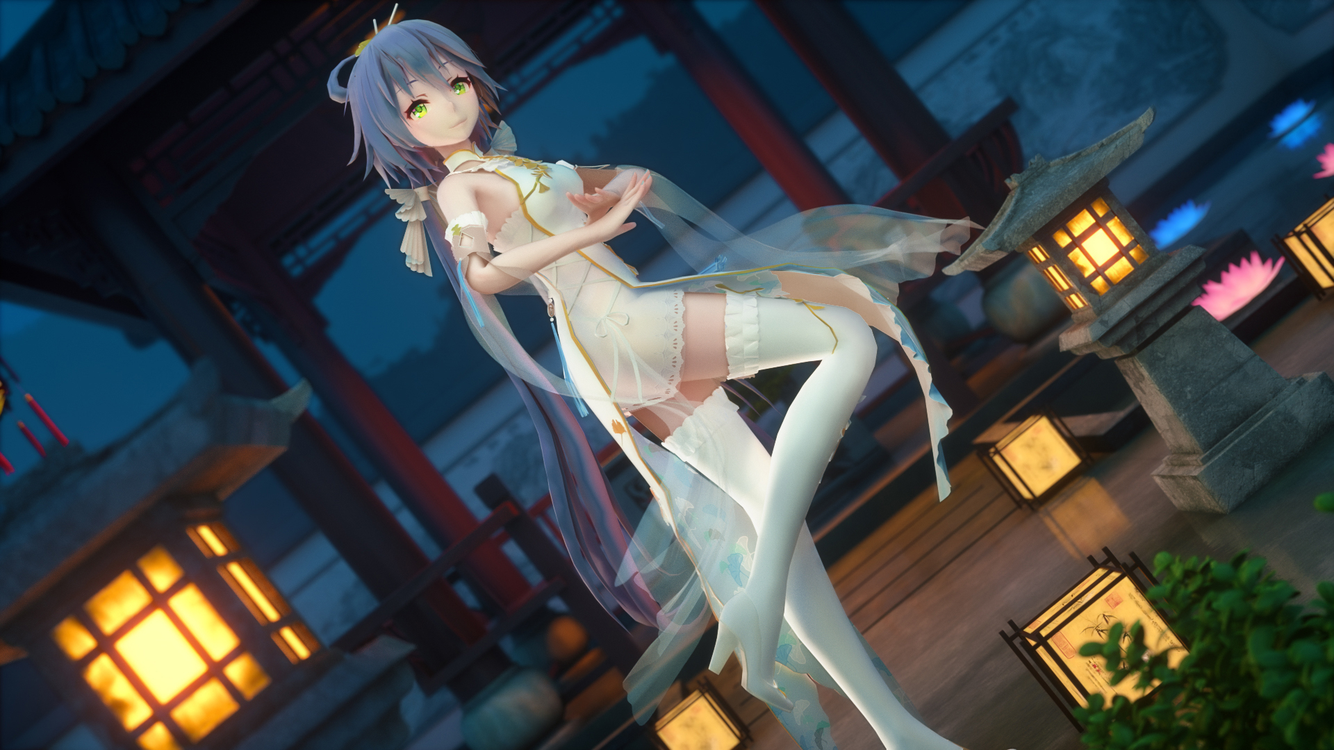 【MMD】洛天依-醉花荫
