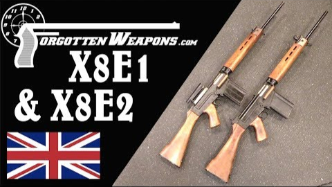 【被遗忘的武器/双语】X8E1 & X8E2--英军1954年测试用的FAL