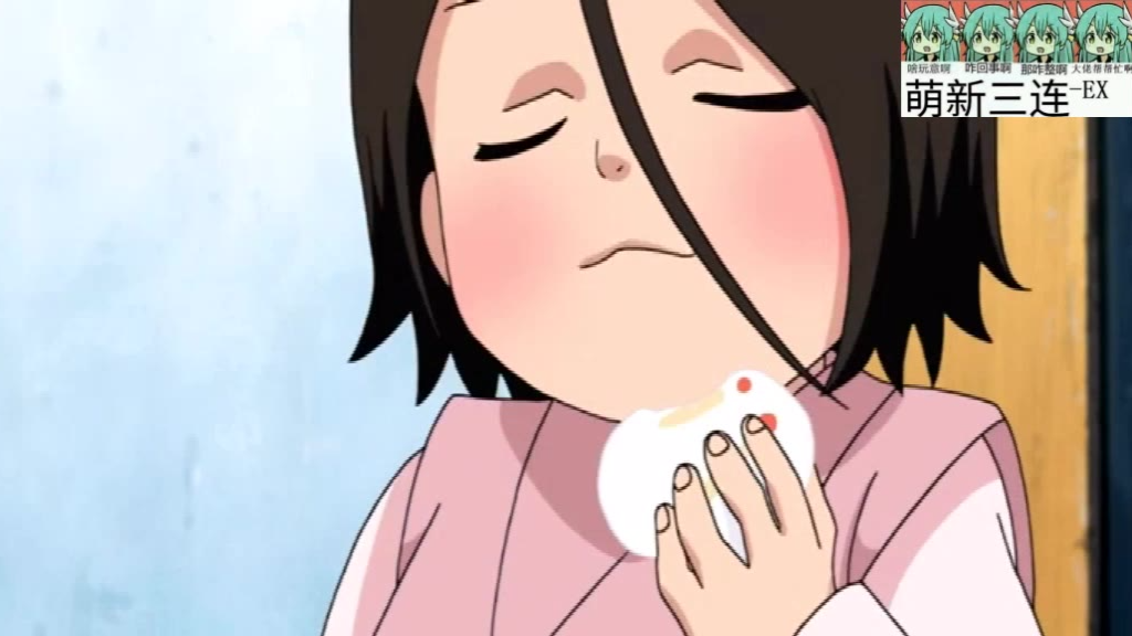 日向花火吃包子,太可爱了!