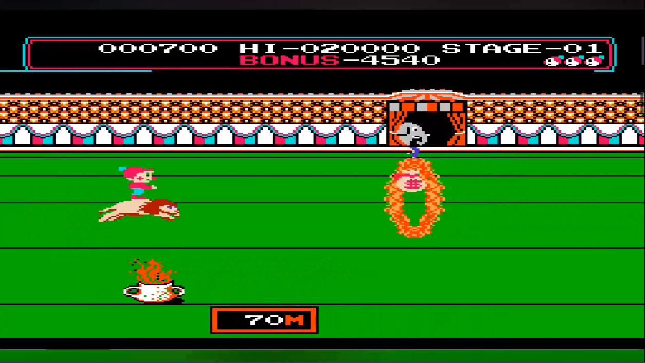 红白机游戏《马戏团》:有多少人是被最后一关卡住的