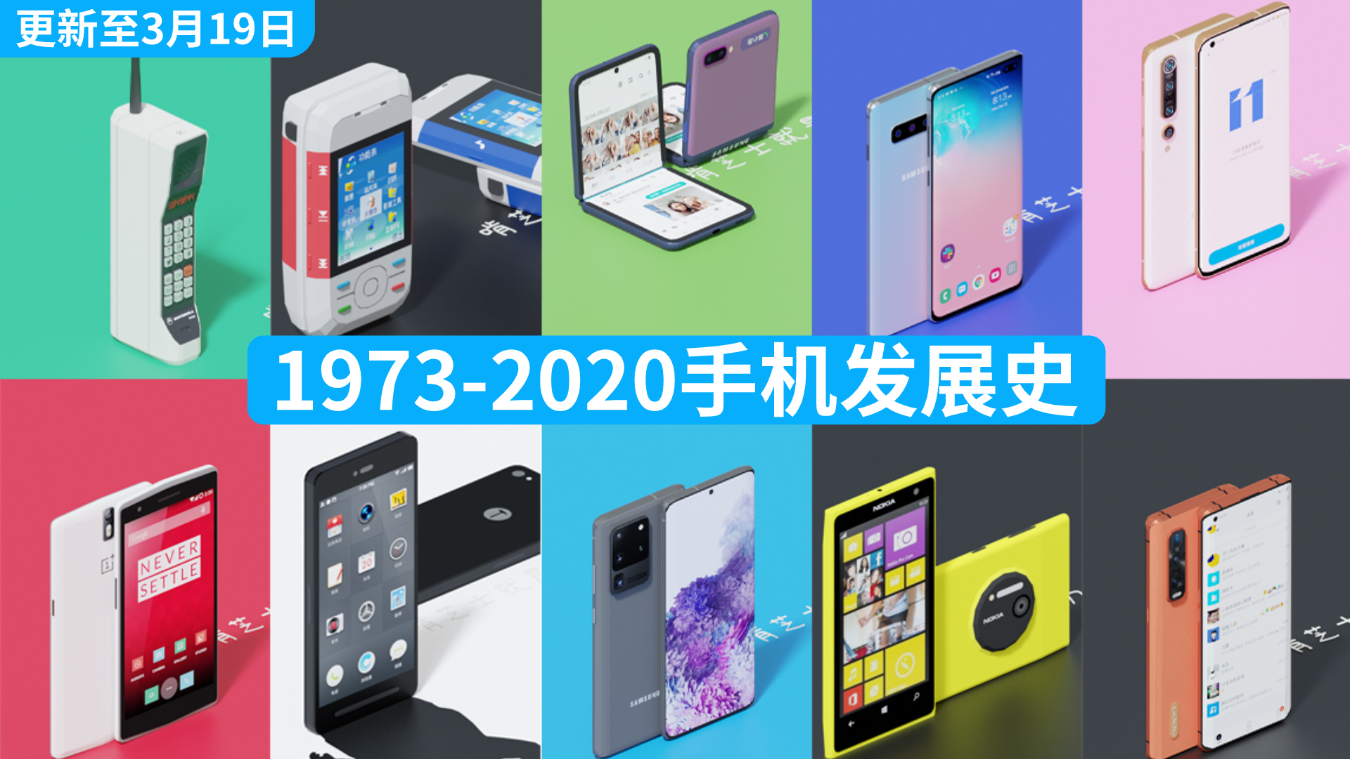 1973-2020年手机发展史(更新至3月19日)