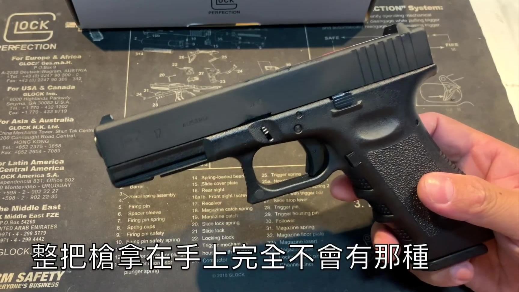 油管搬运|Umarex/VFC Glock 17 Gen3 正式授權版測試報告