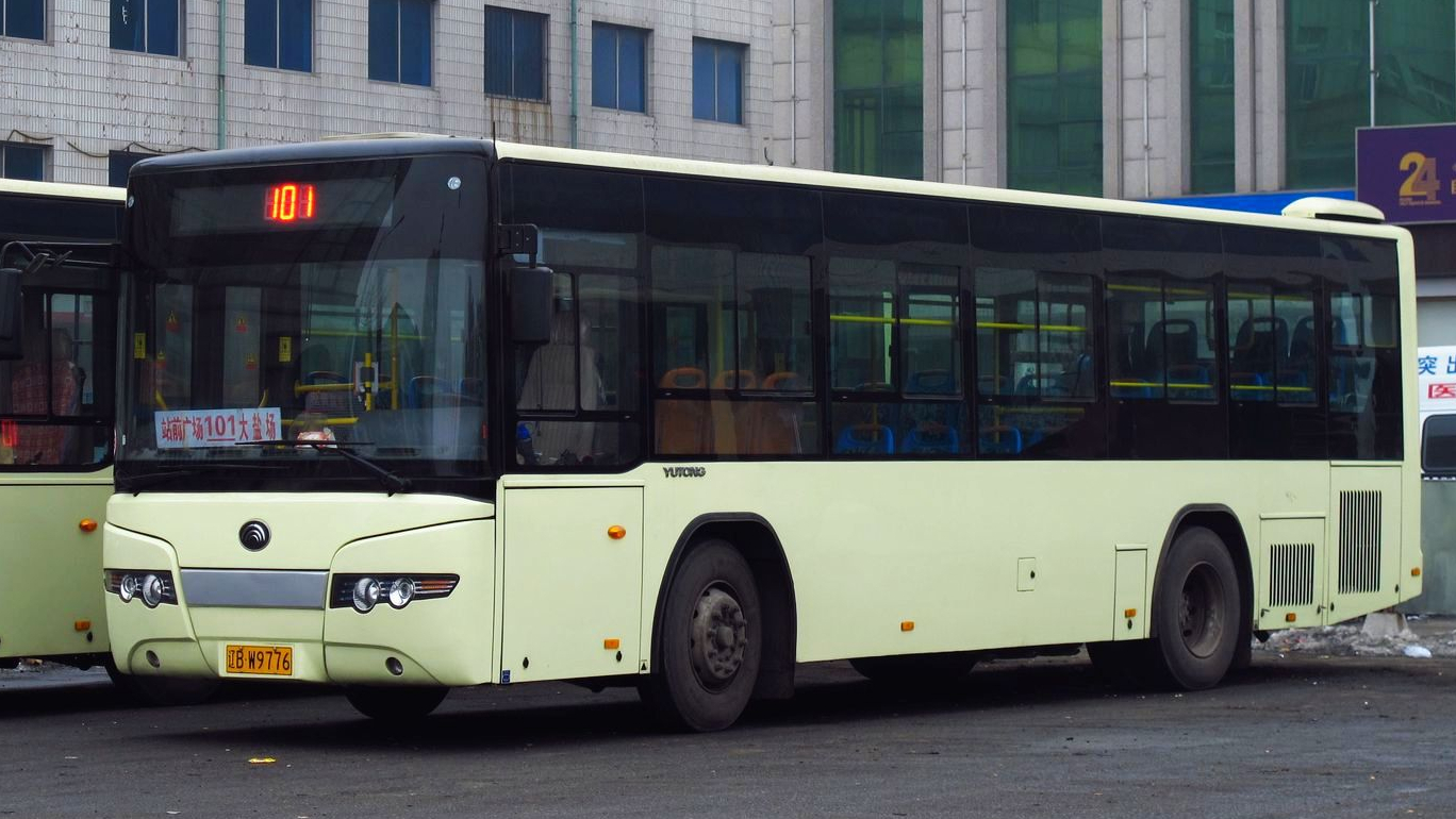 【大连公交】普兰店公交101路 [大盐场→万达广场] 下行 全程第一