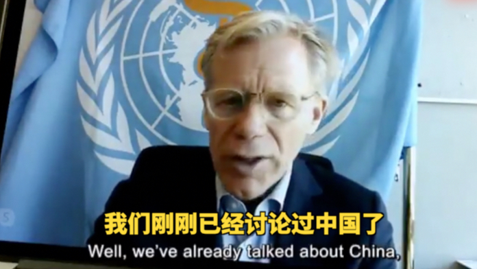 香港记者询问WHO是否会重新考虑台湾的成员资格 助理总干事:拜拜
