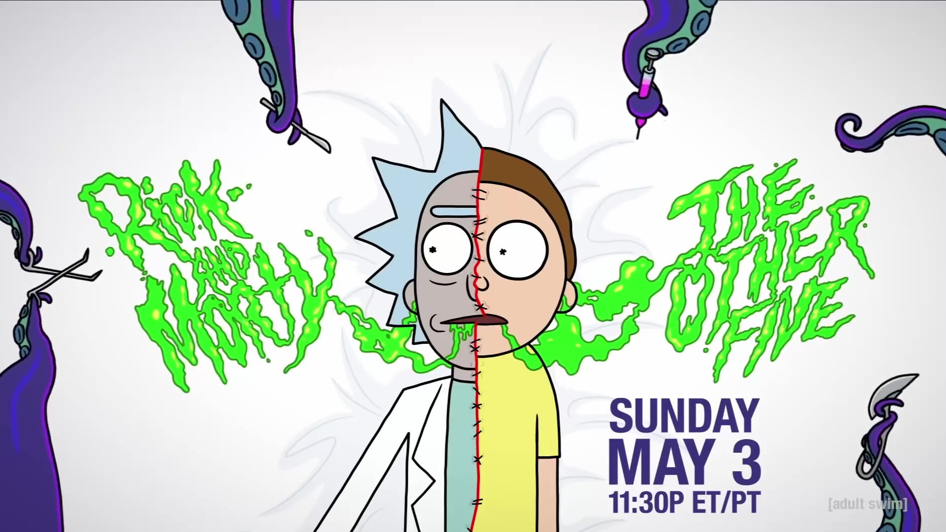 (生肉)Rick and Morty瑞克和莫蒂 第四季 第六集 预告 1080