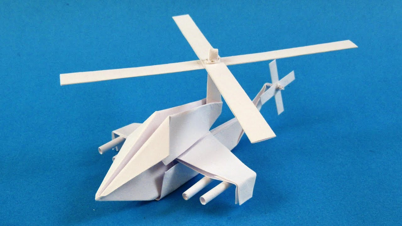 新型飞机连体折纸图片