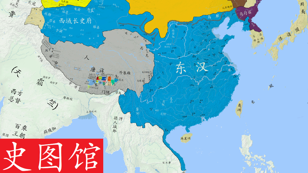 【史图馆】中国历代疆域变化新版31 桓玄之乱【史图馆】中国历代疆域