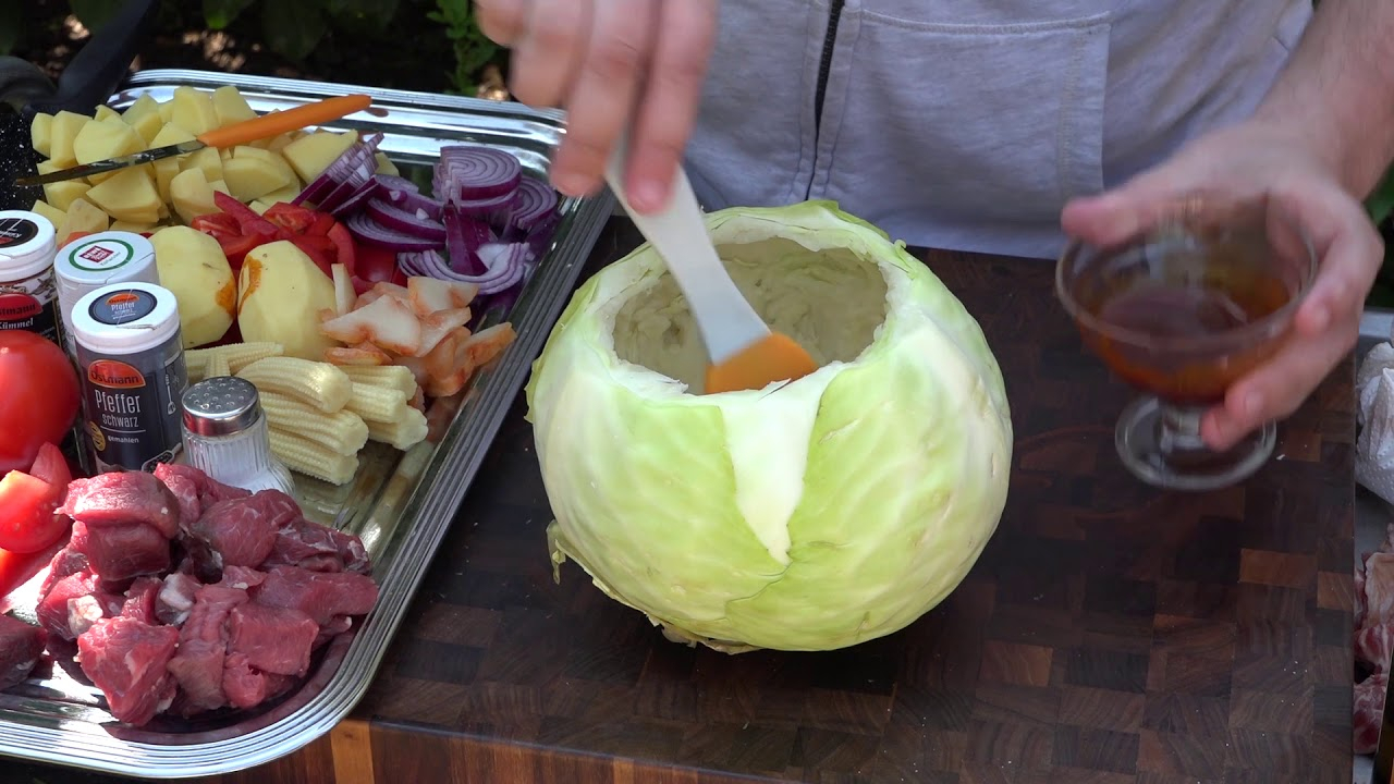 包菜的真正吃法!看看俄罗斯人怎么吃的!