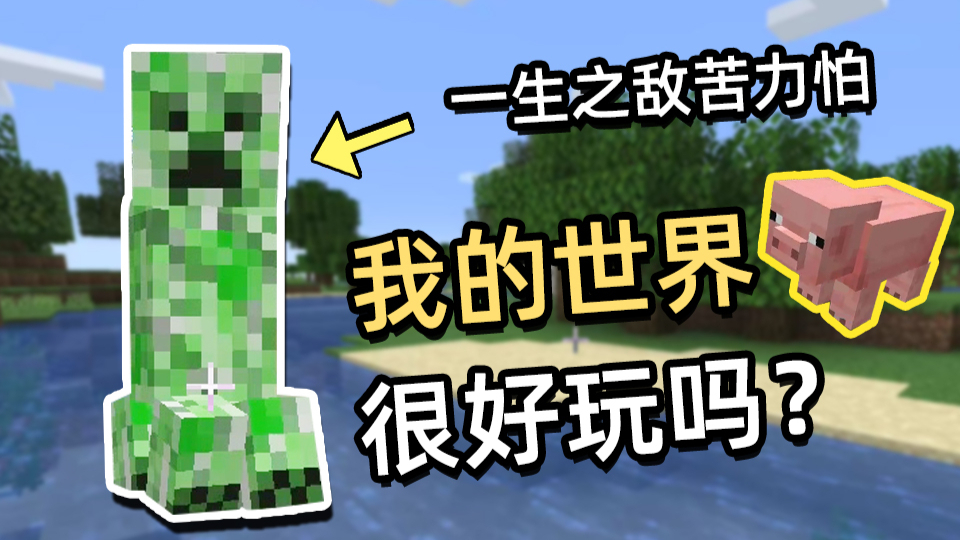 我的世界真有那么好玩?当新手第一次打开MC..