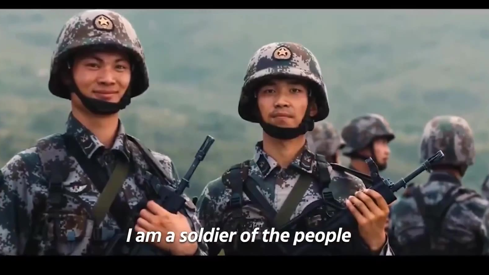 我是中国军人!YouTube上亿播放量的宣传片