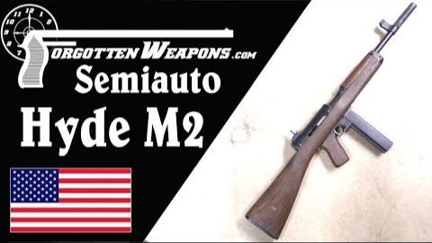 【被遗忘的武器/双语】M2海德半自动复刻版--美利坚二战冲锋枪临时之作