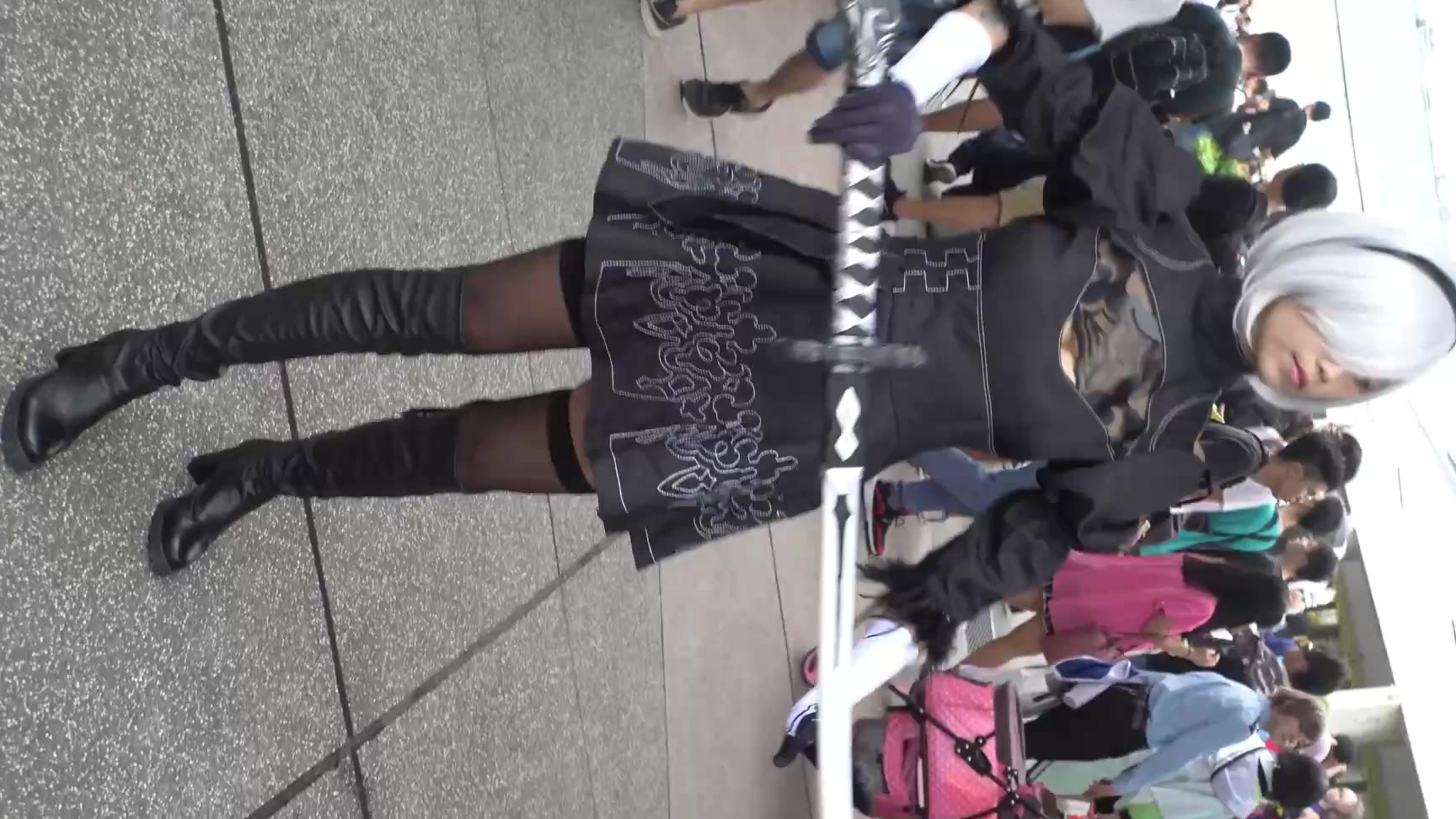 漫展Cosplay pf30 尼尔:机械纪元2B